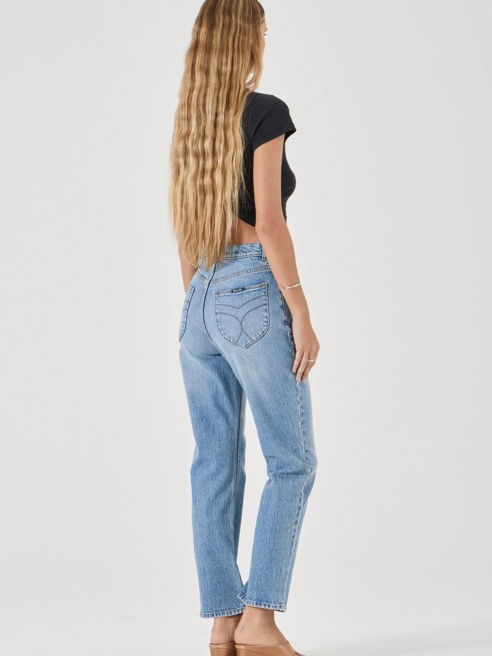 Rolla’s Classic Straight Leg High Rise Jeans Size 28